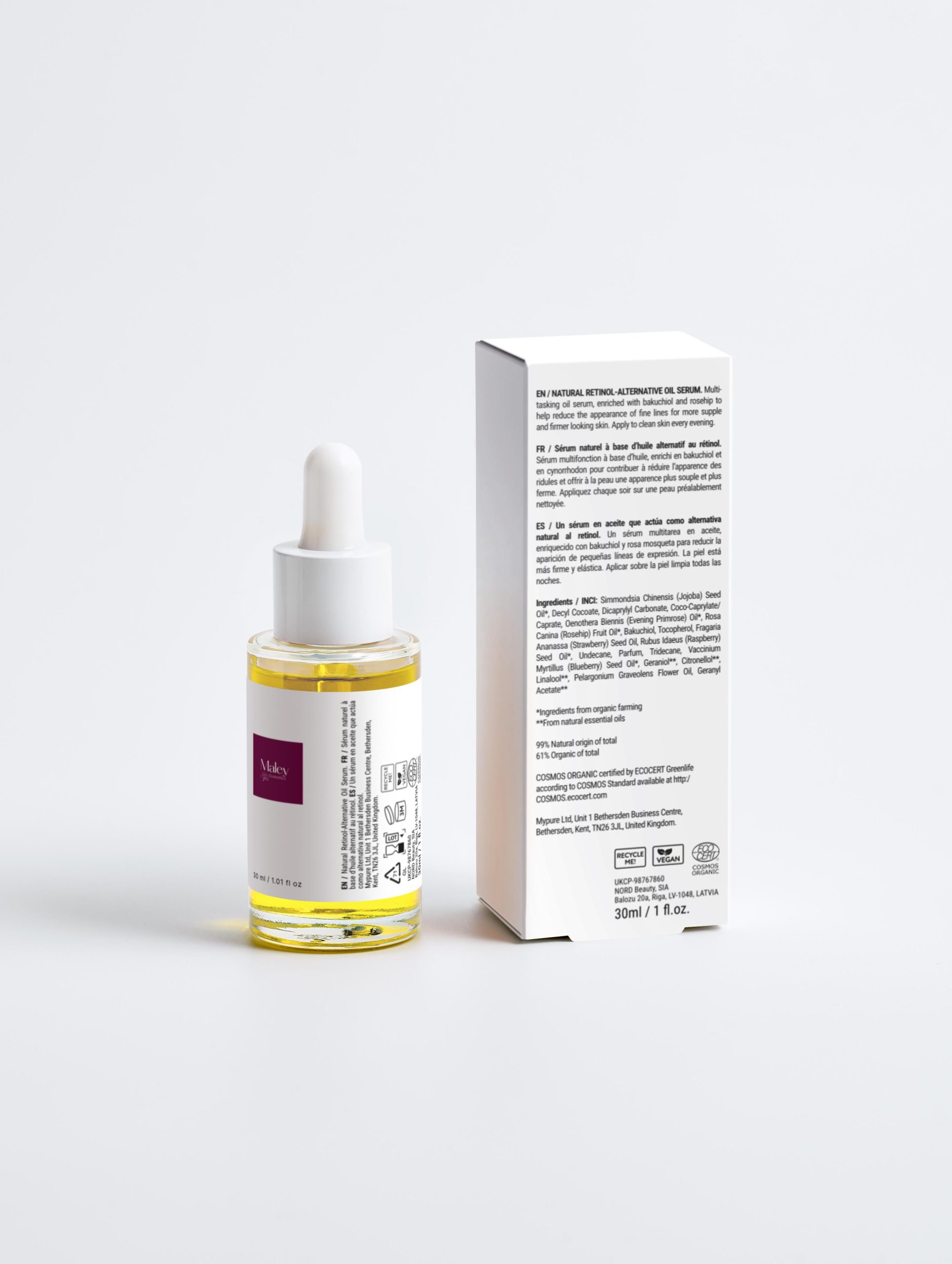 Natural Retinol Alternative Oil Serum - Image 2